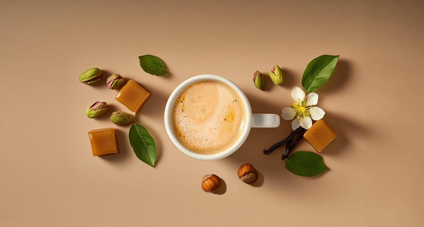 Caffè aromatizzati, Nocciolino, Mokaccino, Pistacchio