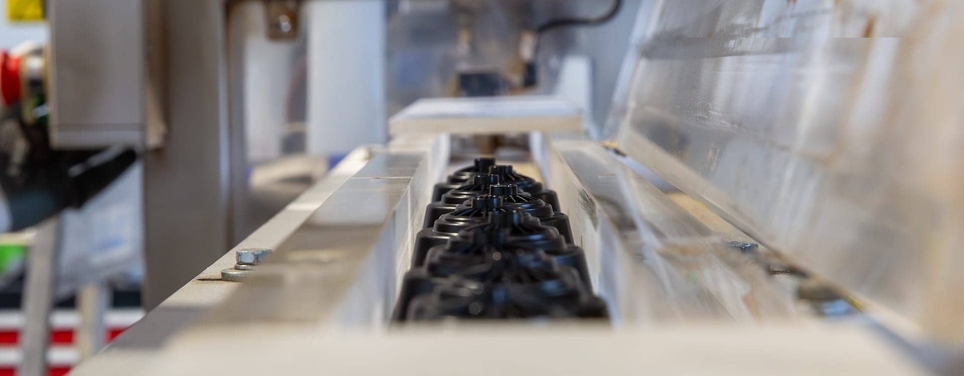 Capsule in lavorazione.